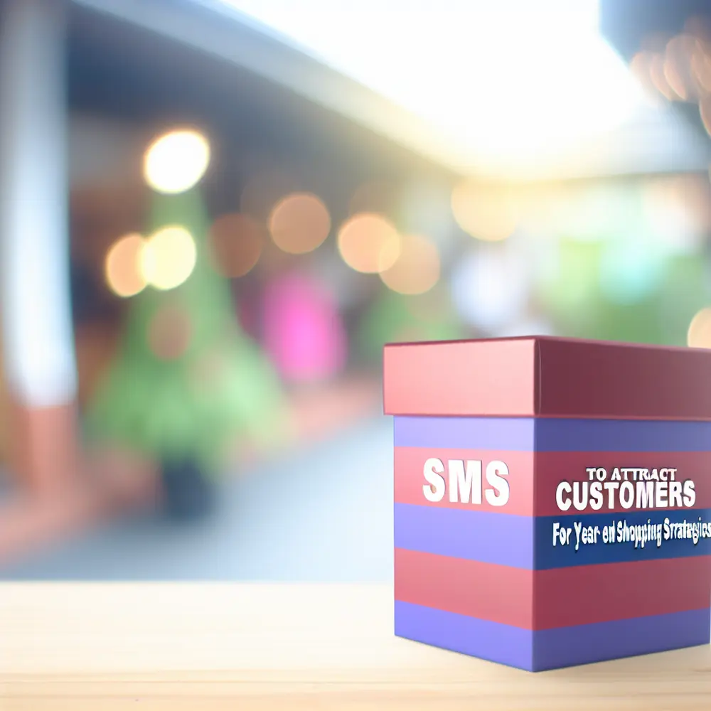 SMS to Attract Customers: Year-End Shopping Strategies