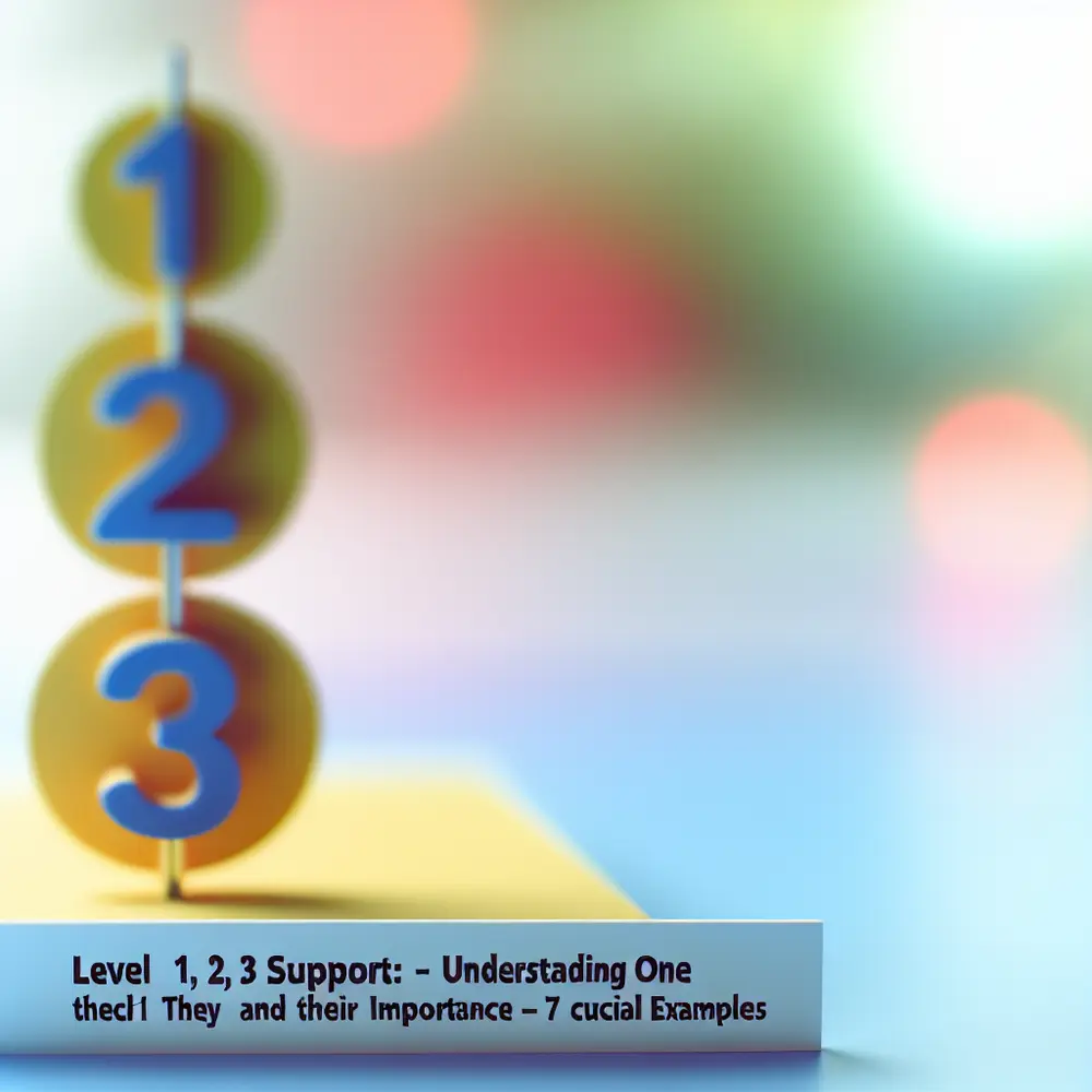 Soporte Nivel 1, 2, 3: Entienda Cada Uno de Ellos y Su Importancia – 7 Ejemplos Cruciales
