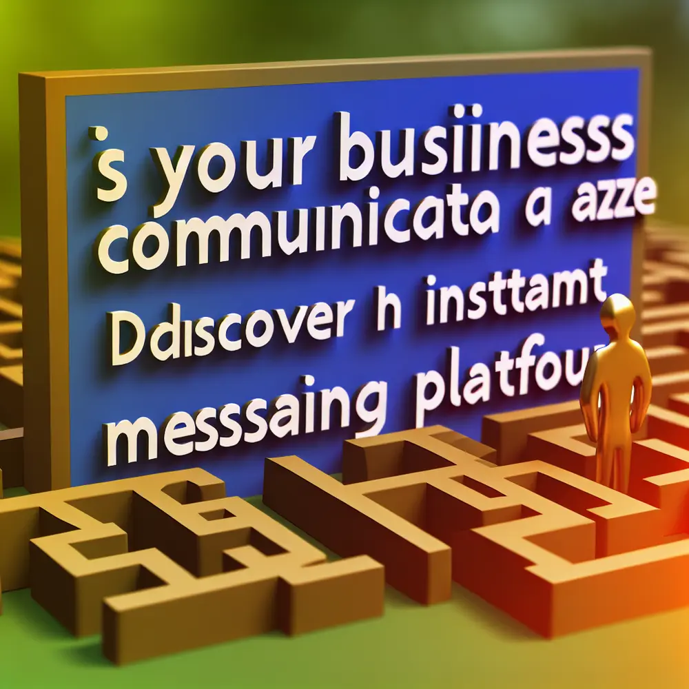 Sua Comunicação Empresarial é um Labirinto? Descubra a Plataforma de Mensageria Instantânea.