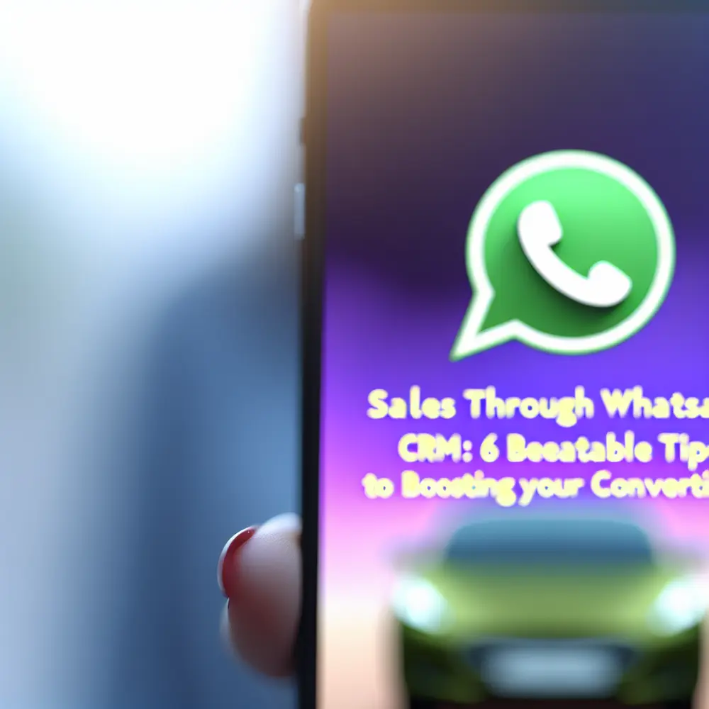 Ventas por WhatsApp con CRM: 6 Consejos Infalibles para Optimizar Sus Conversiones
