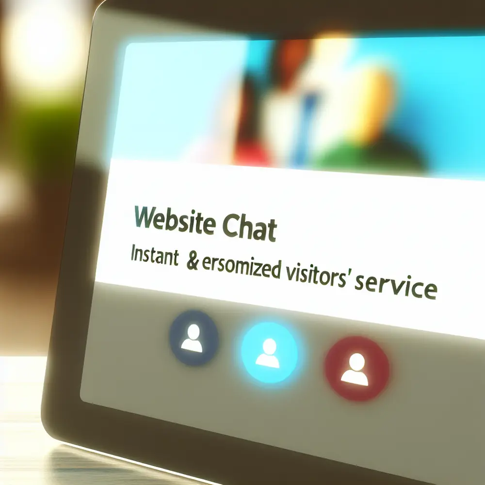 Website Chat: Instant and Personalized Customer Service for Visitors