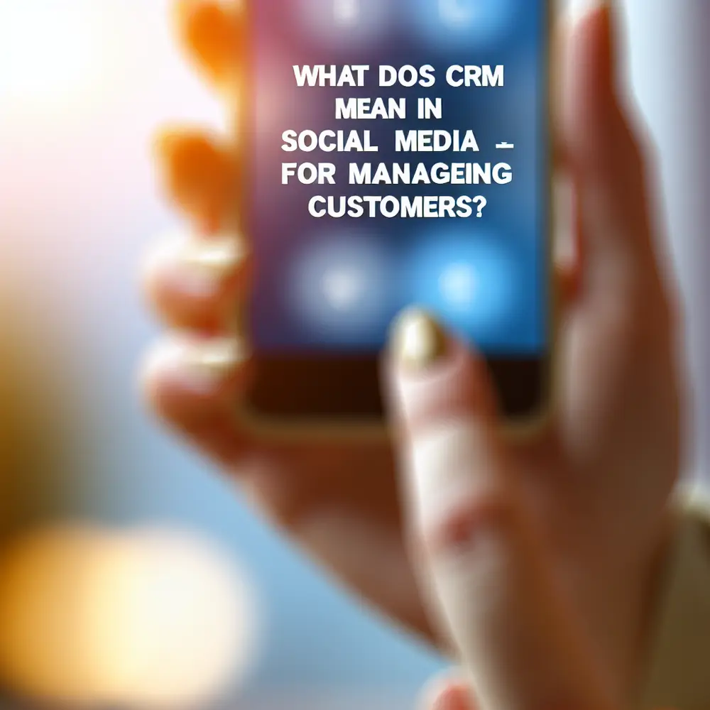 What Does CRM Mean in Social Media? | Strategies for Managing Customers
